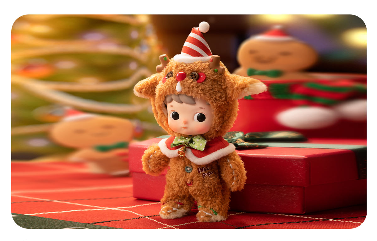 HACIPUPU Gingerbread Man Action Figure - POP MART (United