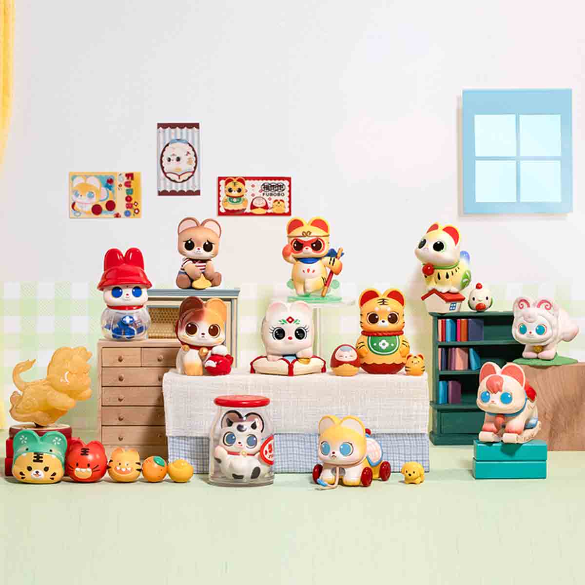 その他 POPMART FUBOBO TREASURES OF TIME FUBOBO Treasure of Time Series Figures - POP MART (United