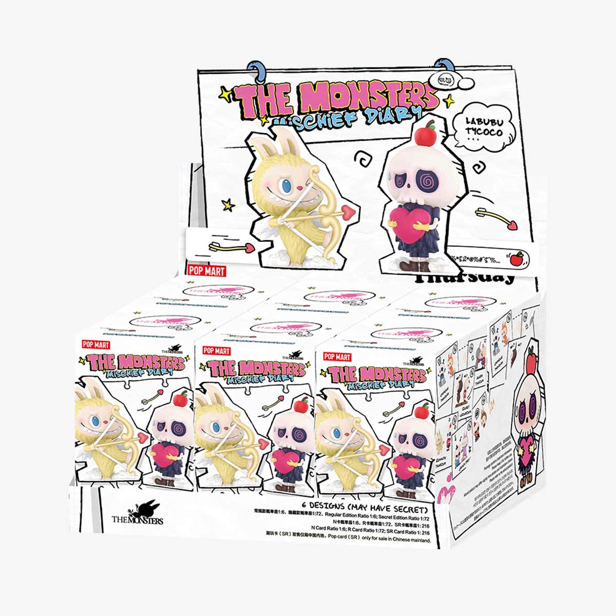 THE MONSTERS Mischief Diary アソートボックス THE MONSTERS Mischief Diary Blind Box Series Figures