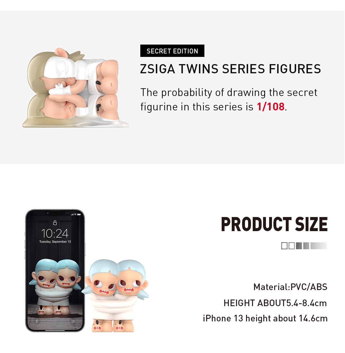 完売品 popmart ZSIGA Twins シリーズ4点セット　送料無料 POPMART ZSIGA Twins シリーズ [4.Daily Ritual],POPMART