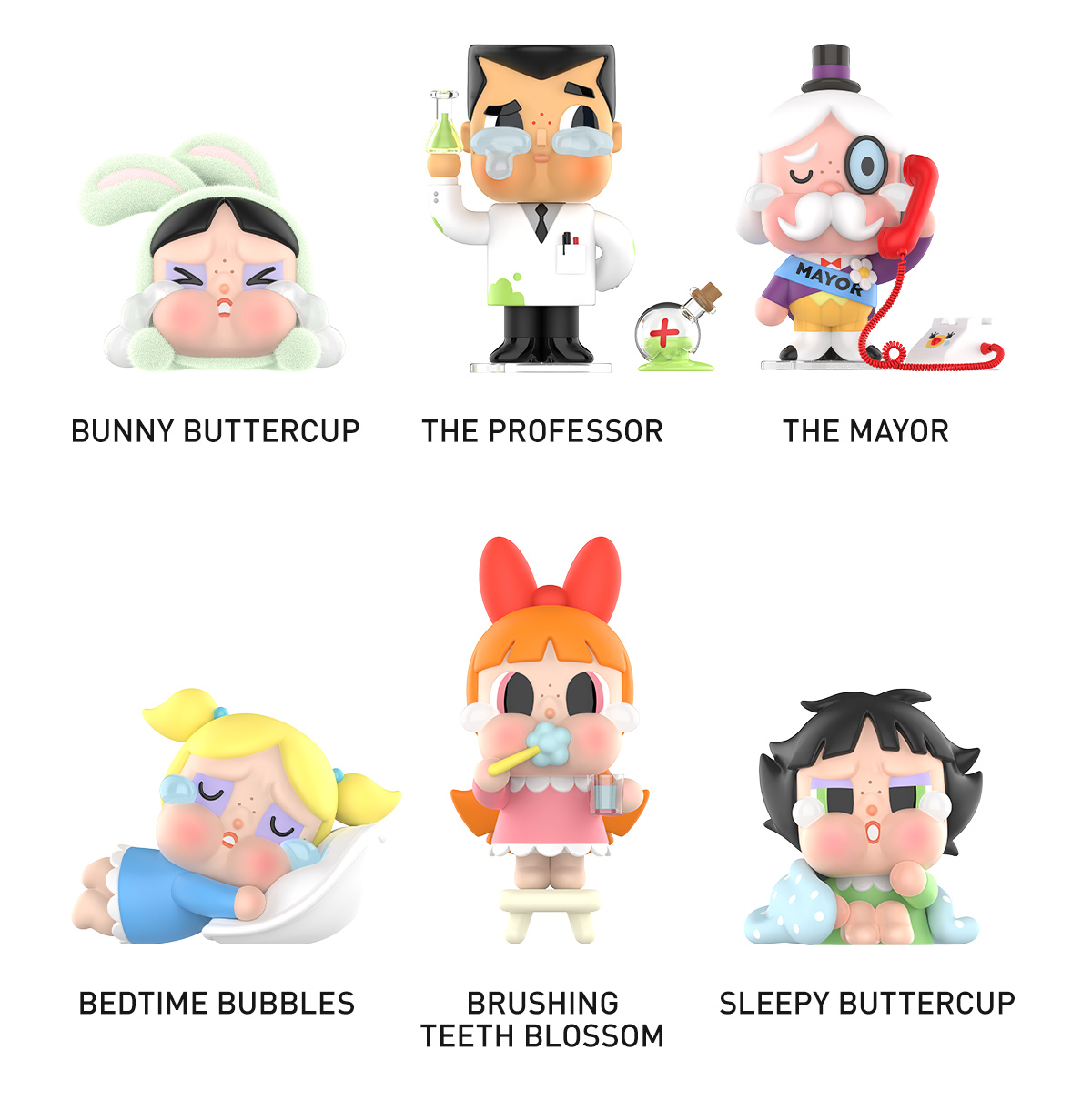 CRYBABY × Powerpuff Girls Series Figures - POP MART (United Kingdom)