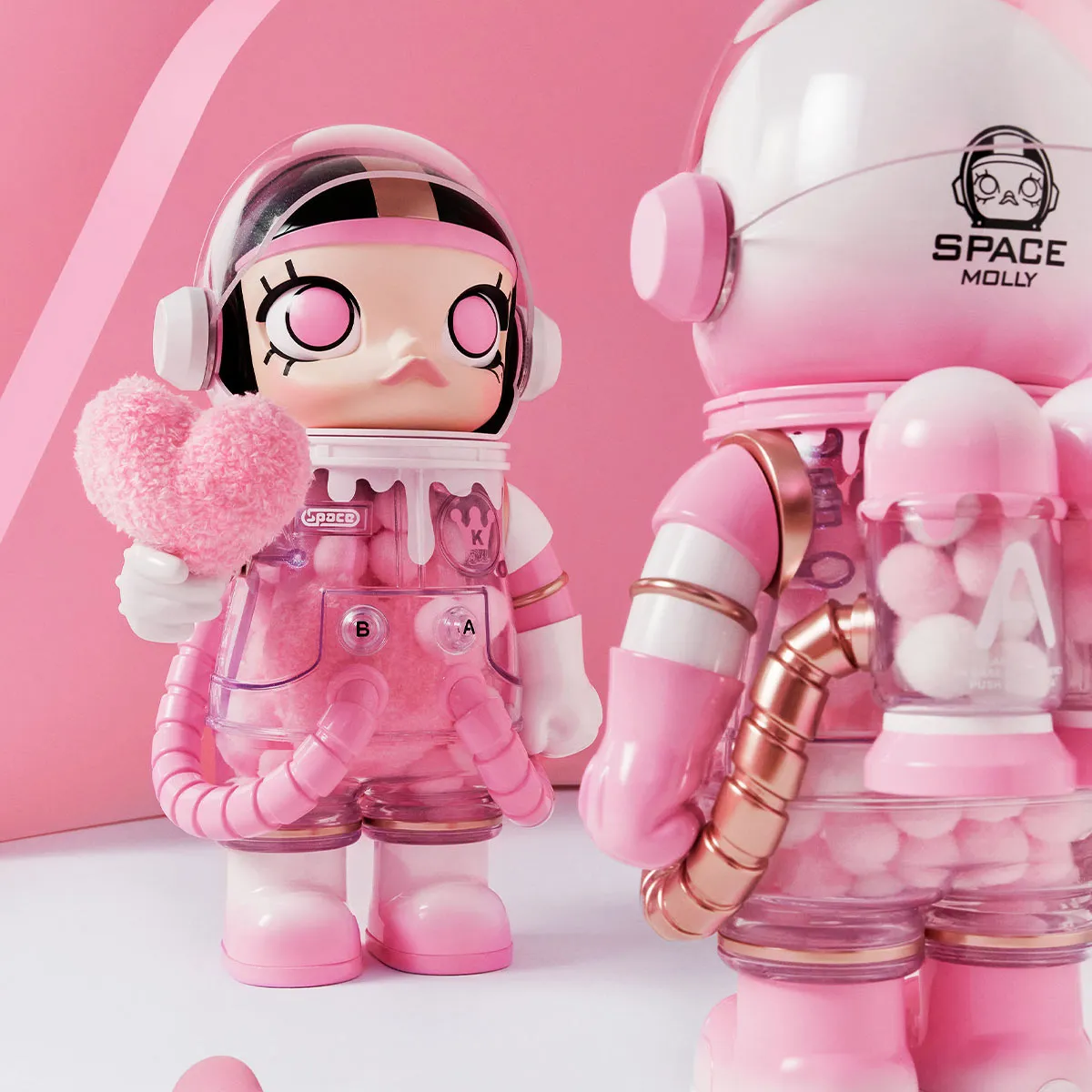 MEGA SPACE MOLLY 400% Heartfelt Words - POP MART (United Kingdom)