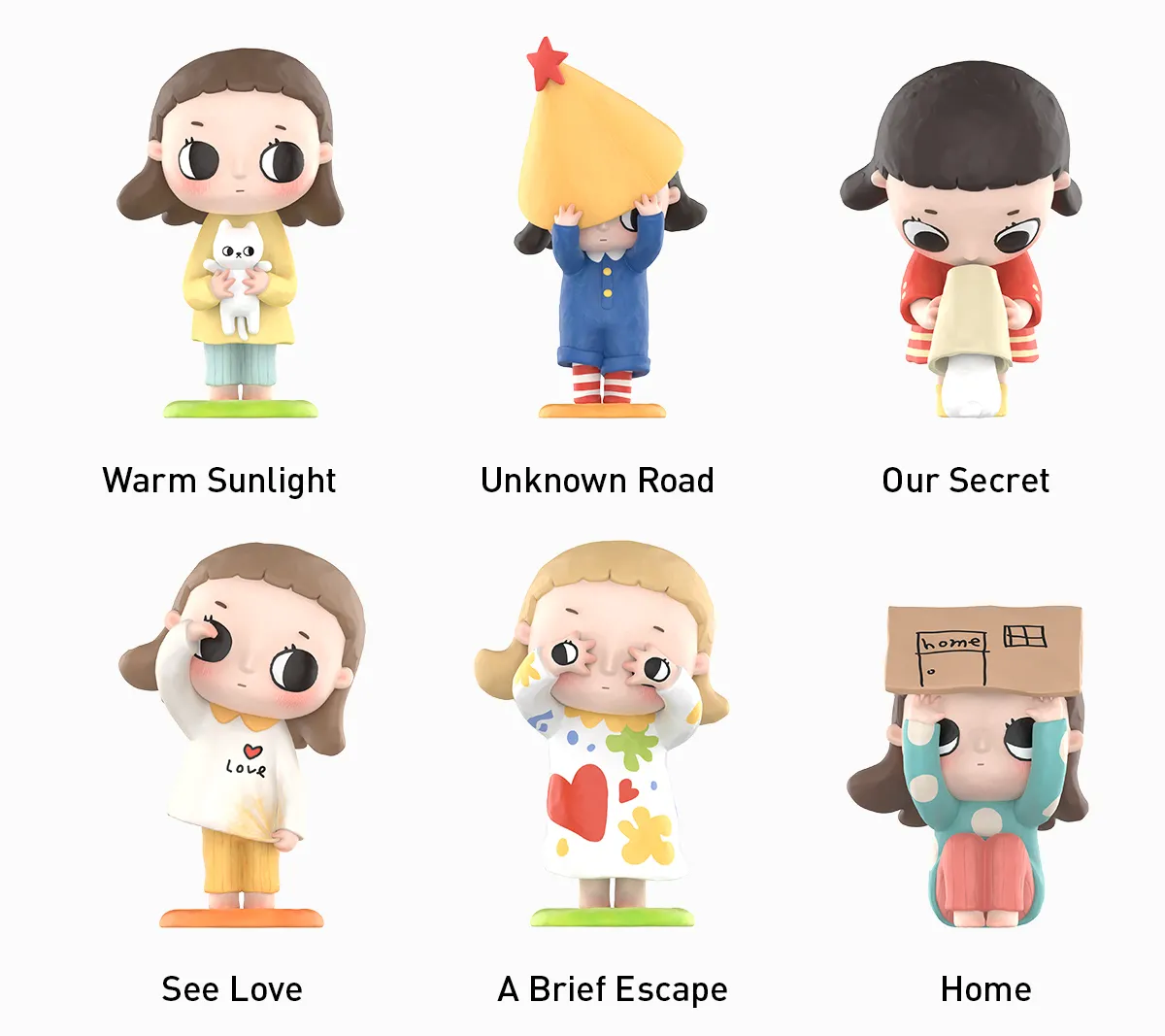 Nyota's Fluffy Life Series Figures - POP MART (United Kingdom)