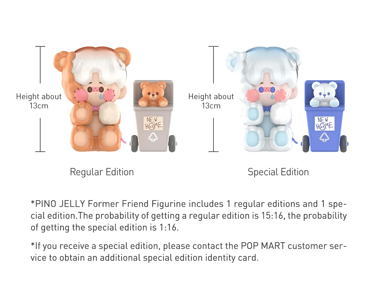 PINO JELLY Former Friend Figurine - POP MART (United Kingdom)