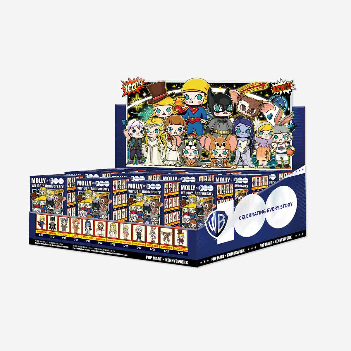 POP MART MOLLY×WB100th Anniversary Molly x Warner Bros. 100th Anniversary Series - POP MART