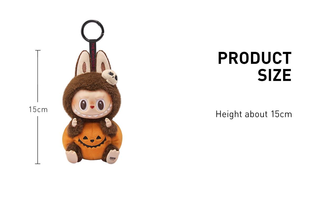Happy Halloween Party Series-Sitting Pumpkin Vinyl Plush Pendant - POP MART  (United Kingdom)