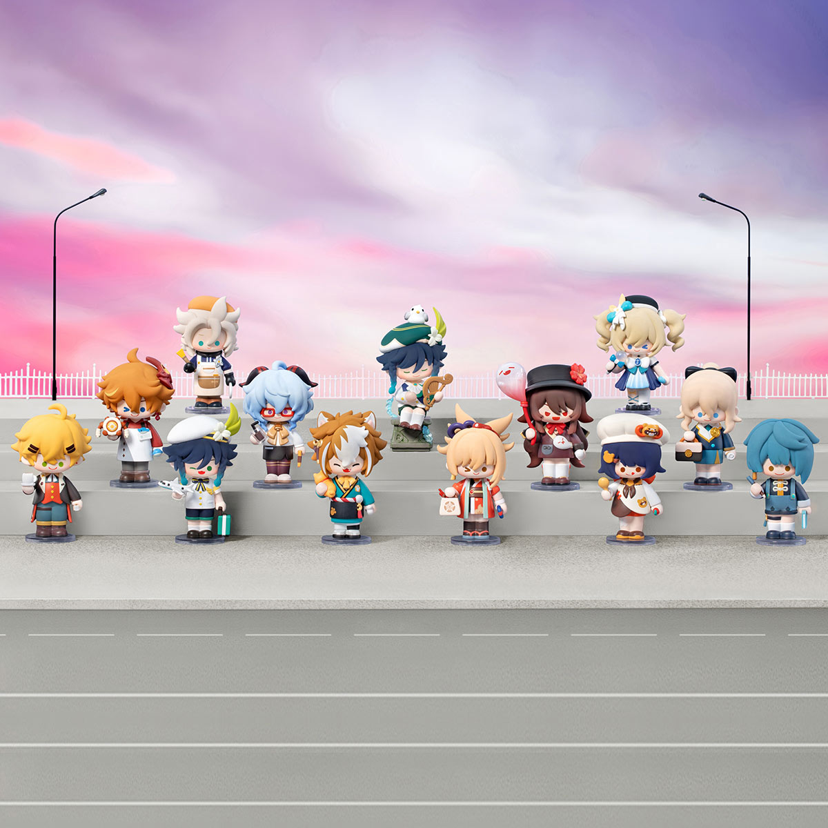 POP MART ポップマート Dress Up Dreams 原神 ウェンティ Genshin Impact x POP MART Dress-up Dreams Theme Chibi Series