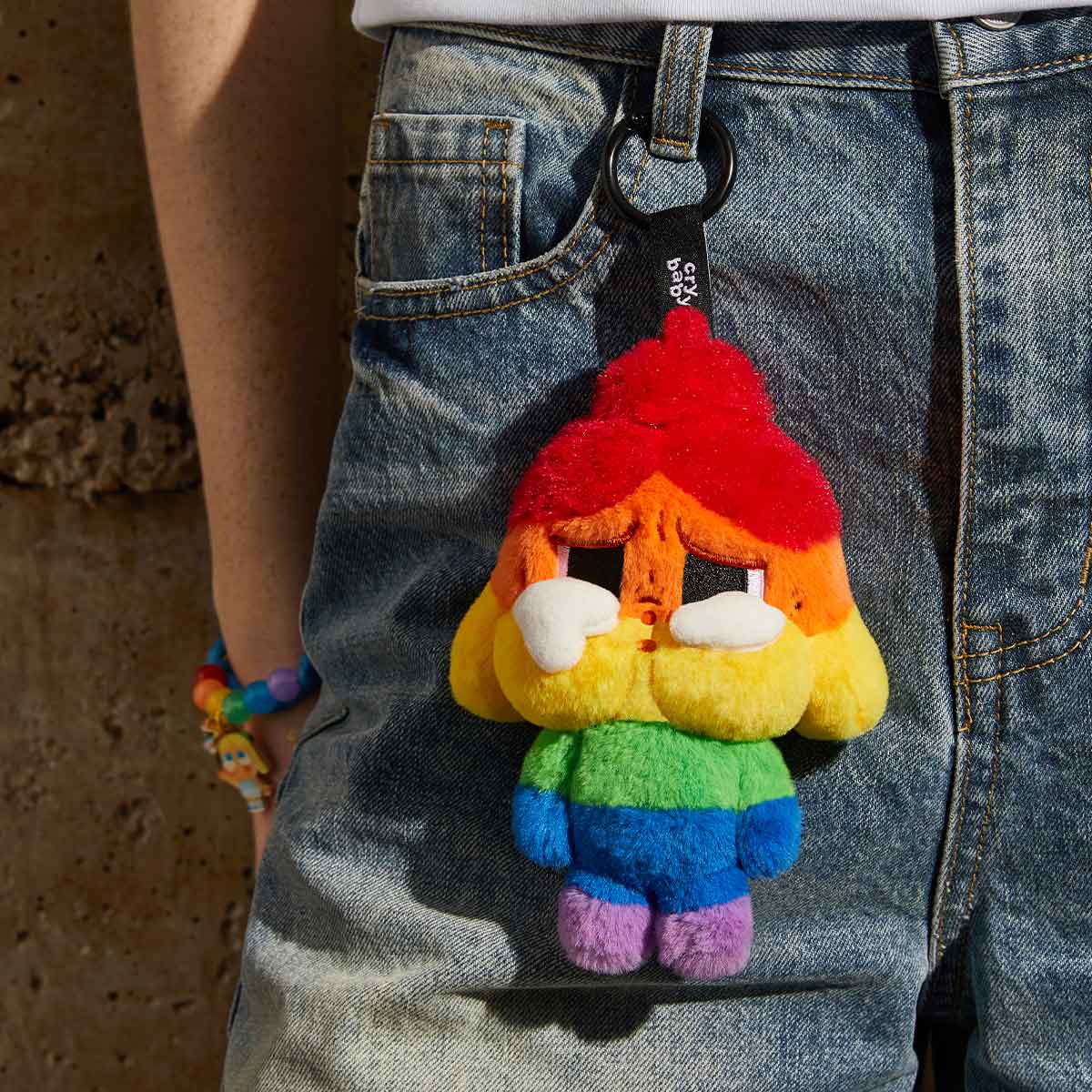 ぬいぐるみ Crybaby Sad club plushdoll Cheer Up Baby CRYBABY CHEER UP, BABY! SERIES-Plush Doll Pendant - POP MART