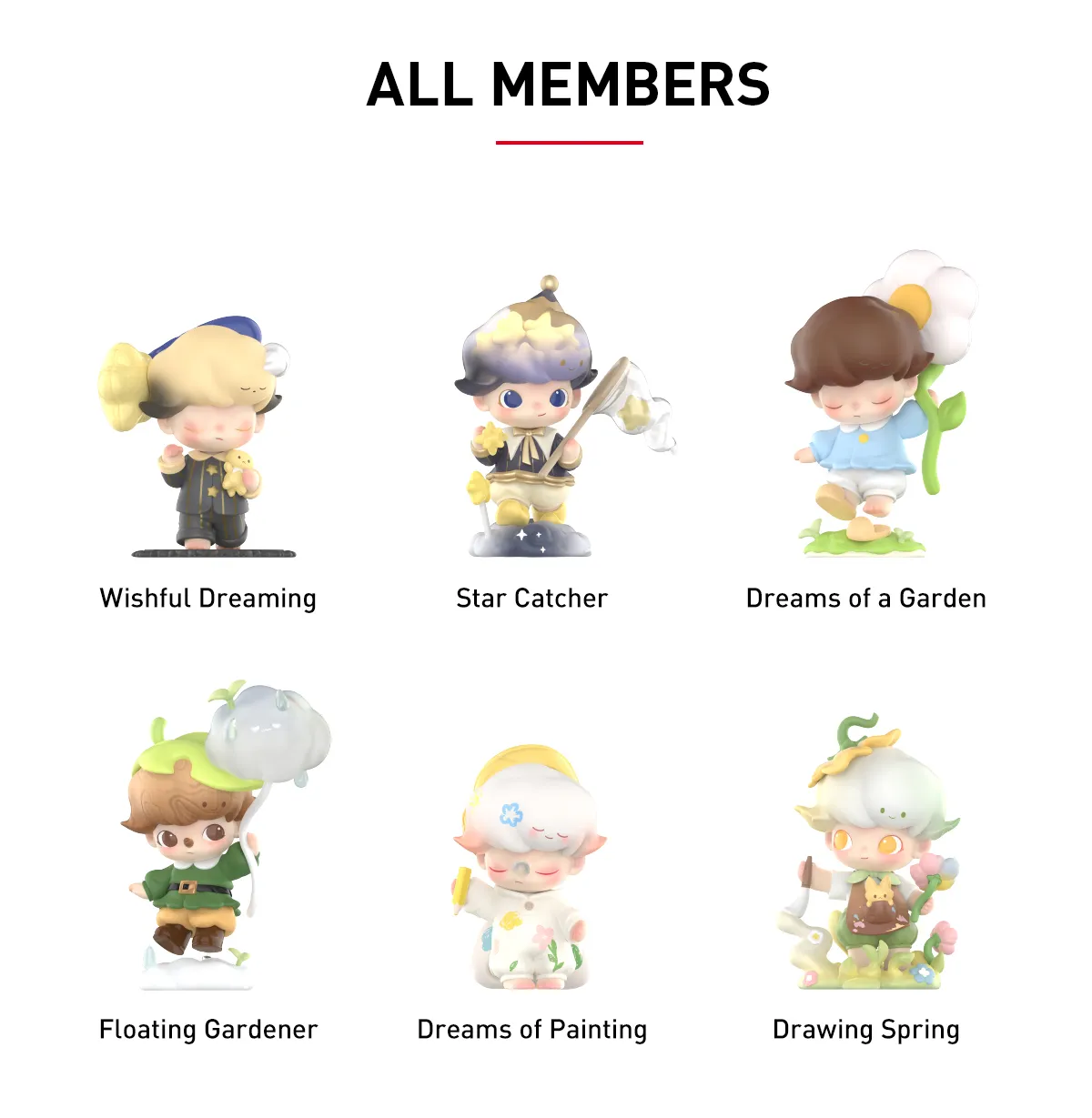 DIMOO Weaving Wonders Series Figures - POP MART (United Kingdom)