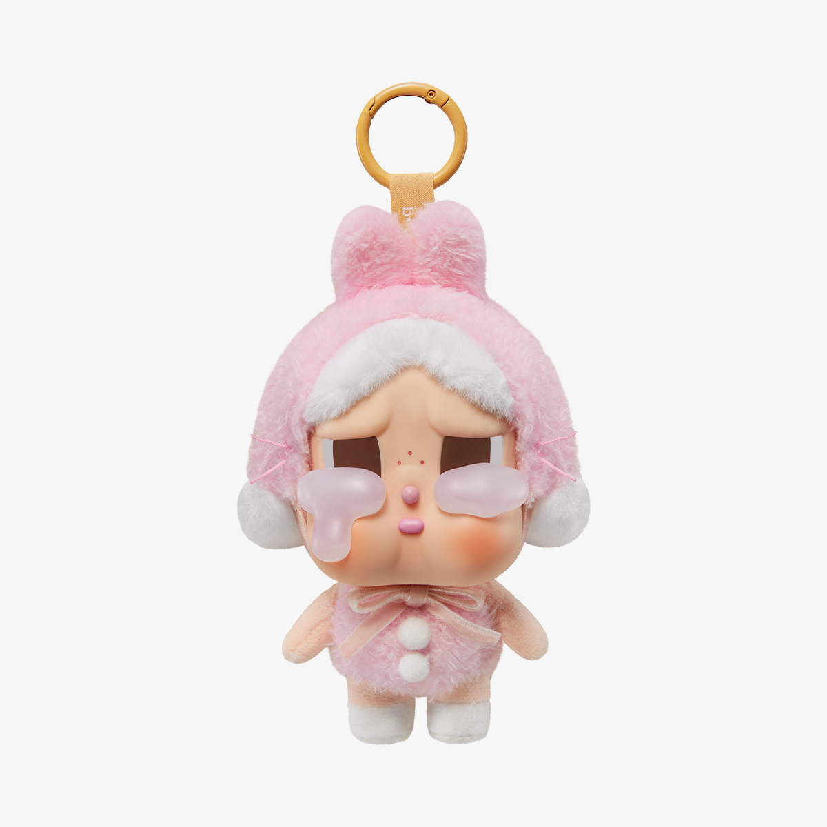 POP MART CRYBABY ドール ピンク Pop Mart Crybaby Shiny Shiny Series Plush Doll Pink 100