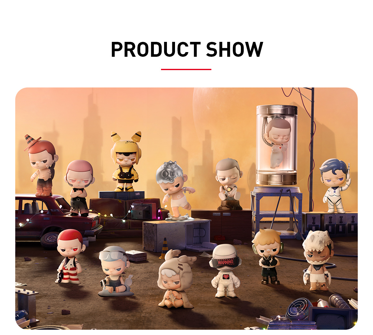 KUBO City of Sunset Series Figures - POP MART (United Kingdom)