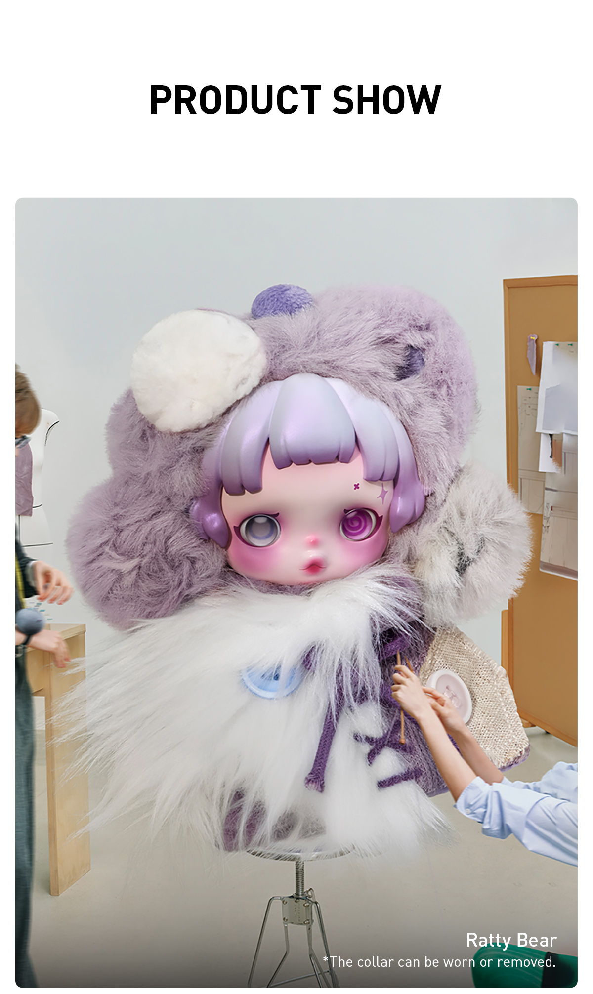 新品未開封 SKULLPANDA You Found Me! SKULLPANDA You Found Me! Series Plush Doll Pendant - POP MART