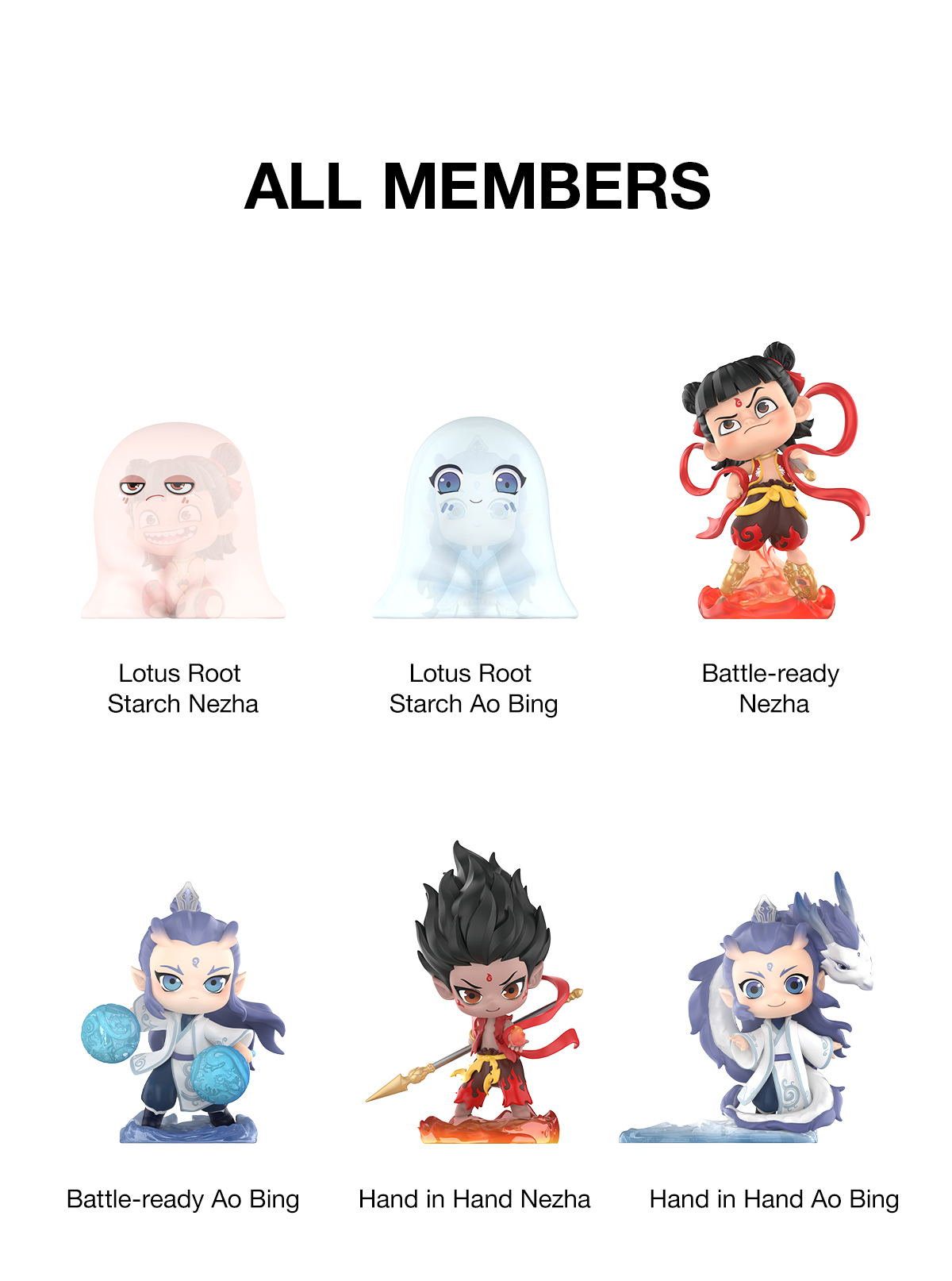 NeZha 2 Born Bonds Series Figures - POP MART (Japan)