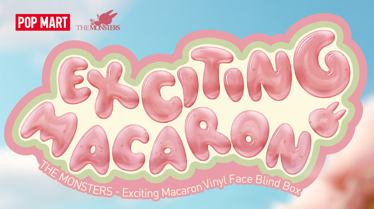 THE MONSTERS - Tasty Macarons Vinyl Face Blind Box - POP