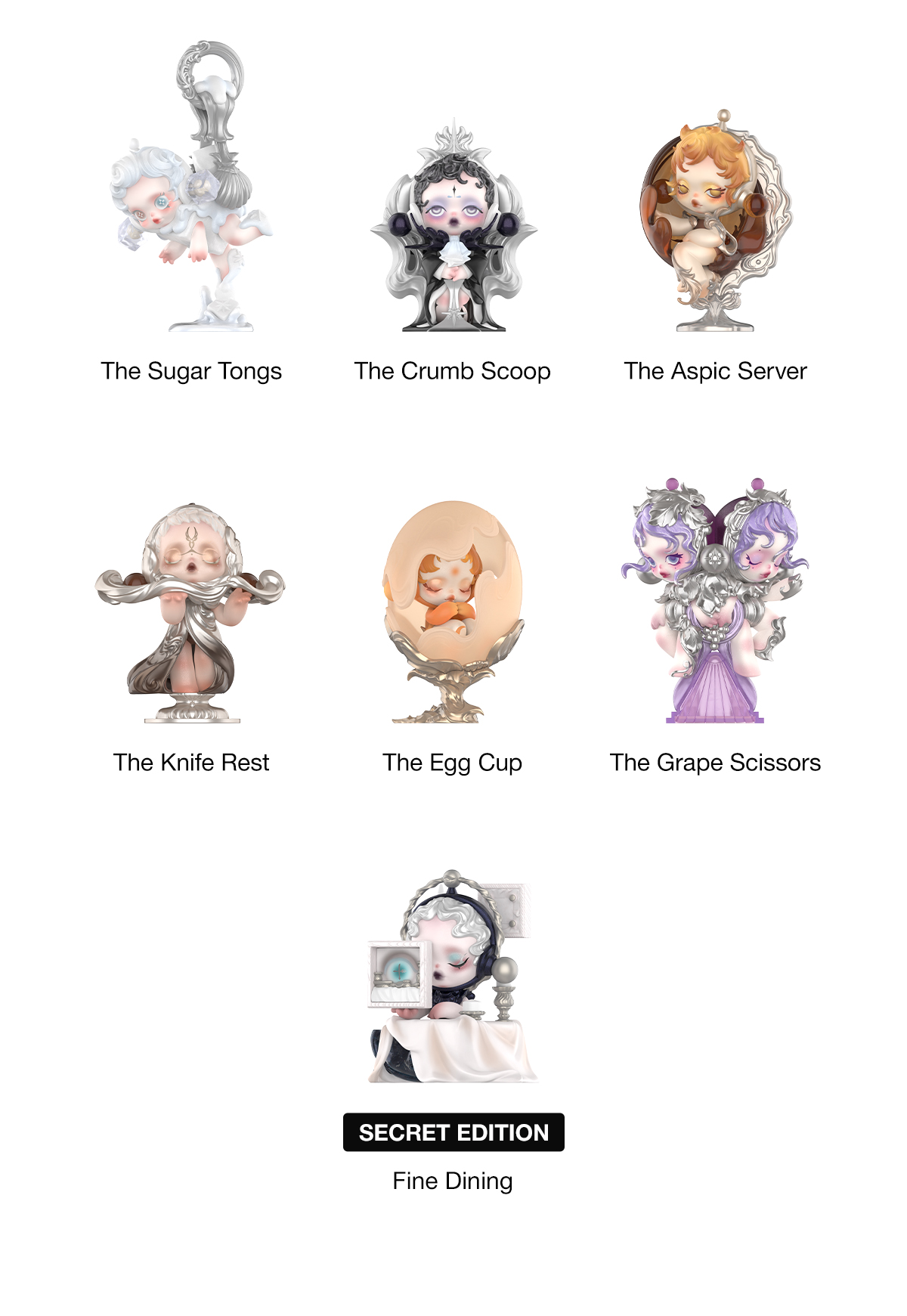 SKULLPANDA The Feast Begins Series Figures - POP MART (United Kingdom)